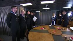 Camilla having a tour of aircraft carrier HMS Prince of Wales News Clip