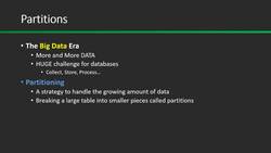 Master SQL for Data Analysis - Partitions Instructional Video