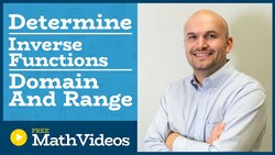 Master How to determine the domain and range of the inverse trigonometric functions Instructional Video