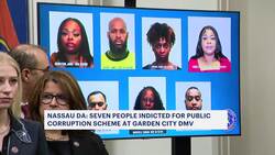 7 people indicted in public corruption scheme at Garden City DMV News Clip
