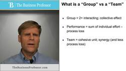 Group vs Team Instructional Video