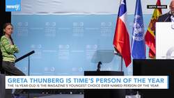 Greta Thunberg Named Time's Person Of The Year For 2019 News Clip
