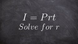 Solving a literal equation with direct variation Instructional Video