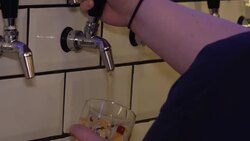 Beer taps in a brewery News Clip