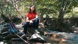 I love getting lost in nature. Stock Footage