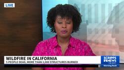 Palisades, Eaton fires remain uncontained as infernos rage in Los Angeles area News Clip