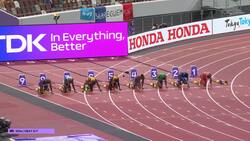 Andre De Grasse races to a qualifying time and reaches the 100m semifinals in Tokyo News Clip
