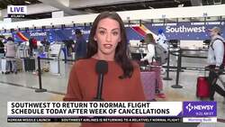 Southwest Airlines Schedule Returns To Relative Normalcy News Clip