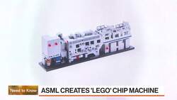 ASML Sells Lego-Like Model of Chip Machine to Workers News Clip