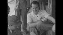 During Korean War, UN and North Korean negotiators at peace talks in Kaesong, North Korea News Clip