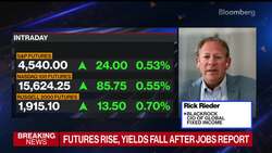 Unemployment Ticking Up for Right Reasons: BlackRock's Rieder News Clip