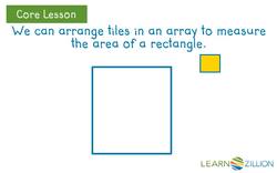 Finding the Area of Rectangles Instructional Video