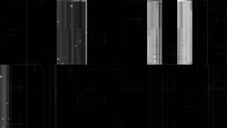 Noise on Analog TV Screen VHS Stock Footage