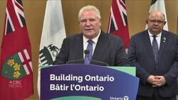 Premier Doug Ford answers question about Wilmot land purchase News Clip