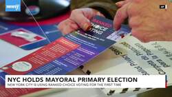 NYC Holds Mayoral Primary Election Using Ranked Choice Voting System News Clip