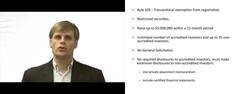 Regulation 505 - Securities Exemption Instructional Video