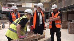 Prime Minister meets construction students in Blackpool News Clip