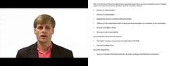 Overview of Sarbanes-Oxley Act Instructional Video