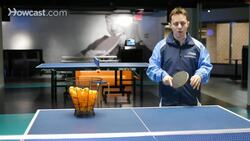 How to Do a Backhand Push in Table Tennis aka Ping Pong Instructional Video