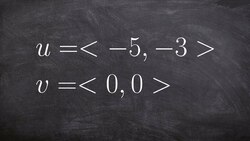 How to add two vectors and graph Instructional Video