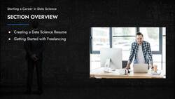 Data Science and Machine Learning with R - Starting a Data Science Career Section Overview Instructional Video