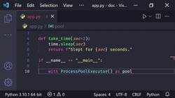 The Ultimate Guide to Python Programming With Python 3.10 - ProcessPoolExecutor Instructional Video