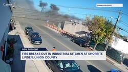 Firefighter battle 2-alarm fire in Linden News Clip