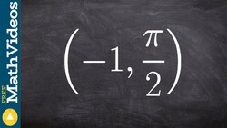 Plot a polar point with a negative radius Instructional Video