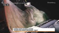 US and China Spar Over Alleged Spy Balloon News Clip