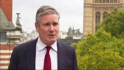 Keir Starmer reacts to Liz Truss' resignation News Clip