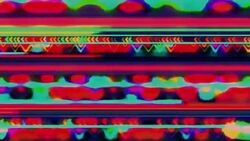 trival pattern neon Stock Footage