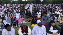 Worshippers in Birmingham gather for prayer ahead of Eid al-Adha News Clip