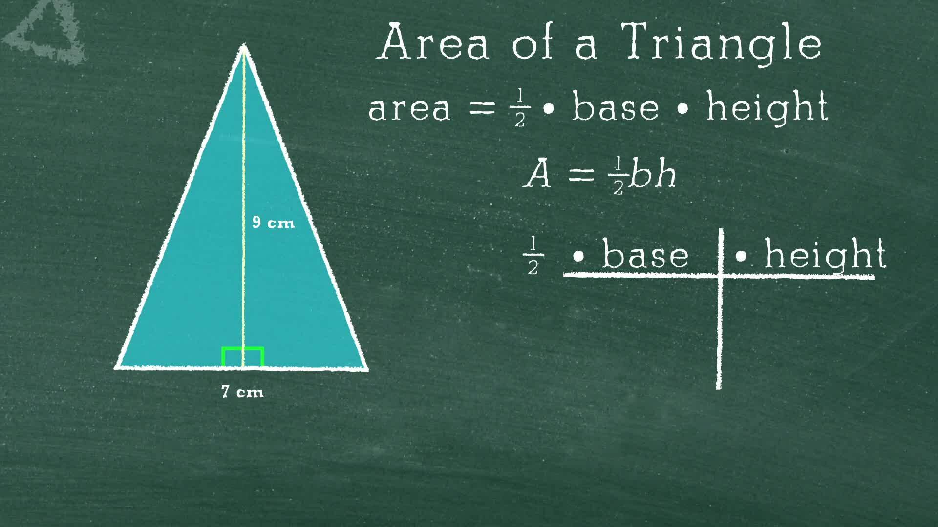 Area: Isosceles Triangle | Maths