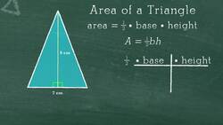 Area: Isosceles Triangle Instructional Video