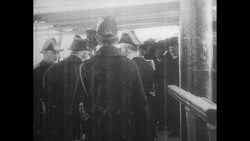 Roosevelt Involved in Mediation Between Japan and Russia Stock Footage