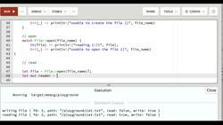 Rust Programming 2023 - A Comprehensive Course for Beginners - Reader and Writer Inputs and Outputs in Rust â€“ Reading the File Instructional Video