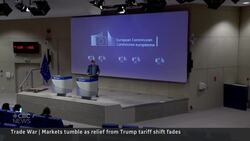 More market chaos after Trump clarifies U.S. will tariff China at 145% News Clip