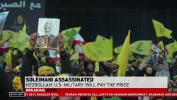 Hezbollah vows retaliation against US for Soleimani killing News Clip