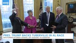 Pres. Trump Backs Tuberville In Alabama GOP Senate Runoff News Clip