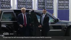 Trump suggests he’d encourage Russia to attack countries not paying enough to NATO News Clip