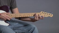 How to Play an F Sharp / G Flat Minor Barre Chord on Guitar Instructional Video