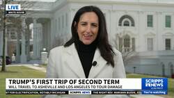 Trump suggests getting rid of FEMA in trip to North Carolina News Clip