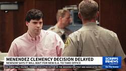 Menendez brothers clemency decision delayed until new DA can review case News Clip