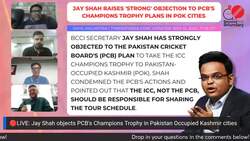 Champions Trophy in PAK: More drama as Jay Shah strongly objects PCB's PoK plans News Clip