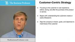 Customer Centric Strategy Instructional Video