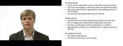 Limitations during Securities Issuance Process Instructional Video