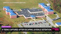9 Teens Captured After Escaping Juvenile Detention News Clip
