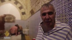 Aleppo bathhouses revived as Syria crisis turn showers into a luxury News Clip