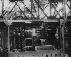 German WWI army recruits in a drill. Arms industry with women in factories. Bomb-making. Stock Footage