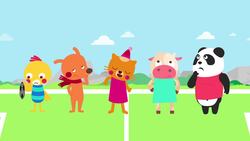 Sports Song for Kids: Play with me! ⚽ Songs for Kids | Lingokids Instructional Video